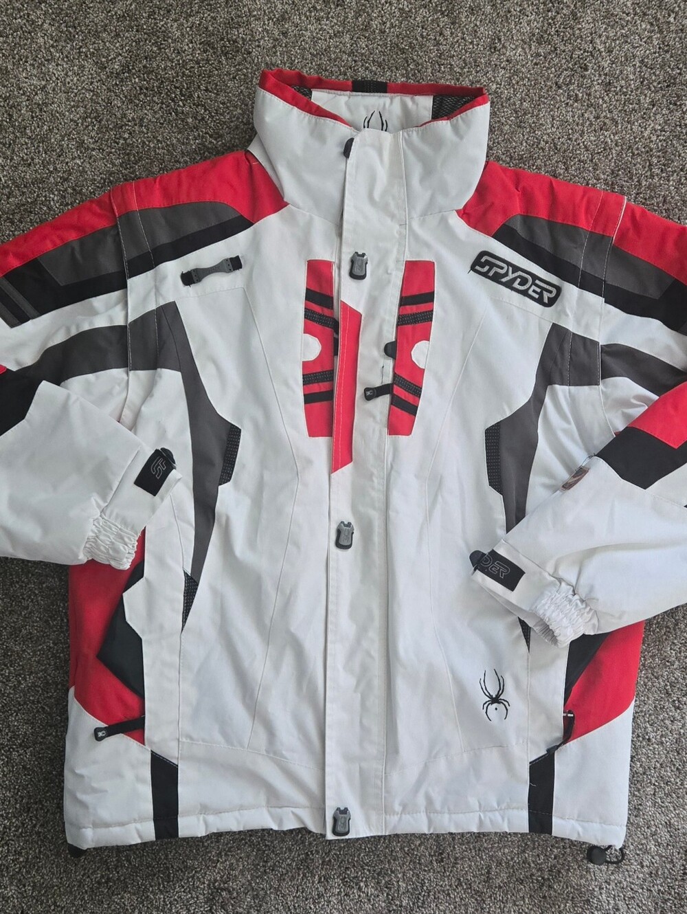 Spyder Vintage X-Static Insulated W/ Detachable Arms Ski Jacket L